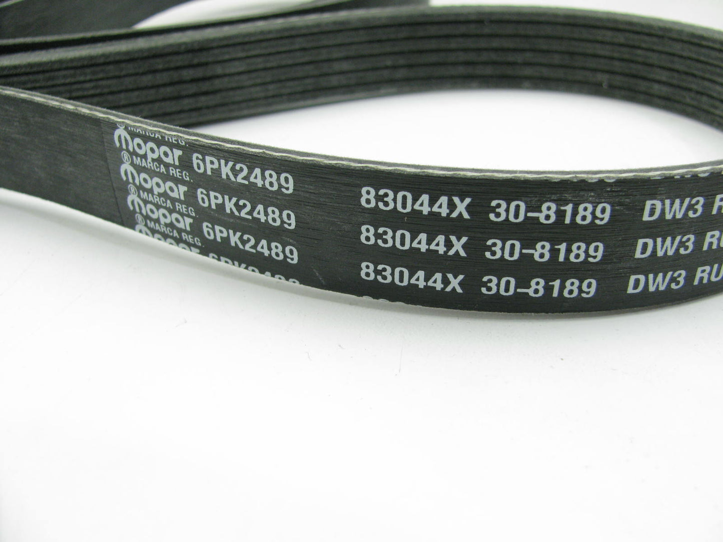 NEW - OEM 6PK2489 Serpentine Belt For Mopar