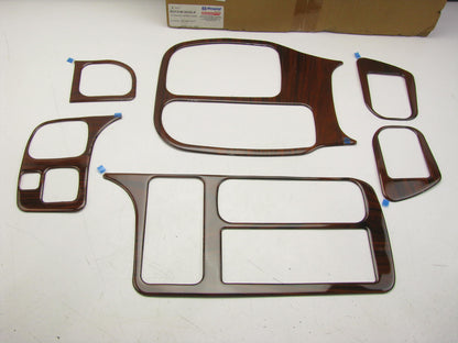 NOS OEM  6-Piece Wood Dash Trim Kit  For 1998 Dodge Durango W/Buckets