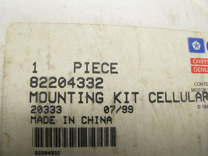 NOS - OEM Mopar 82204332 Vintage Cellular Phone Mounting Kit