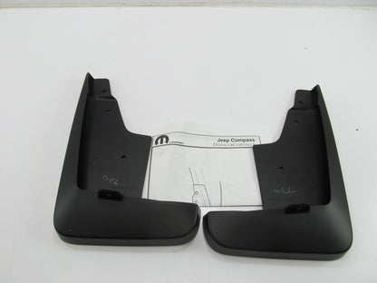 NEW OEM Deluxe Molded Front Splash Mud Guards For 07-10 Jeep Compass 82209894