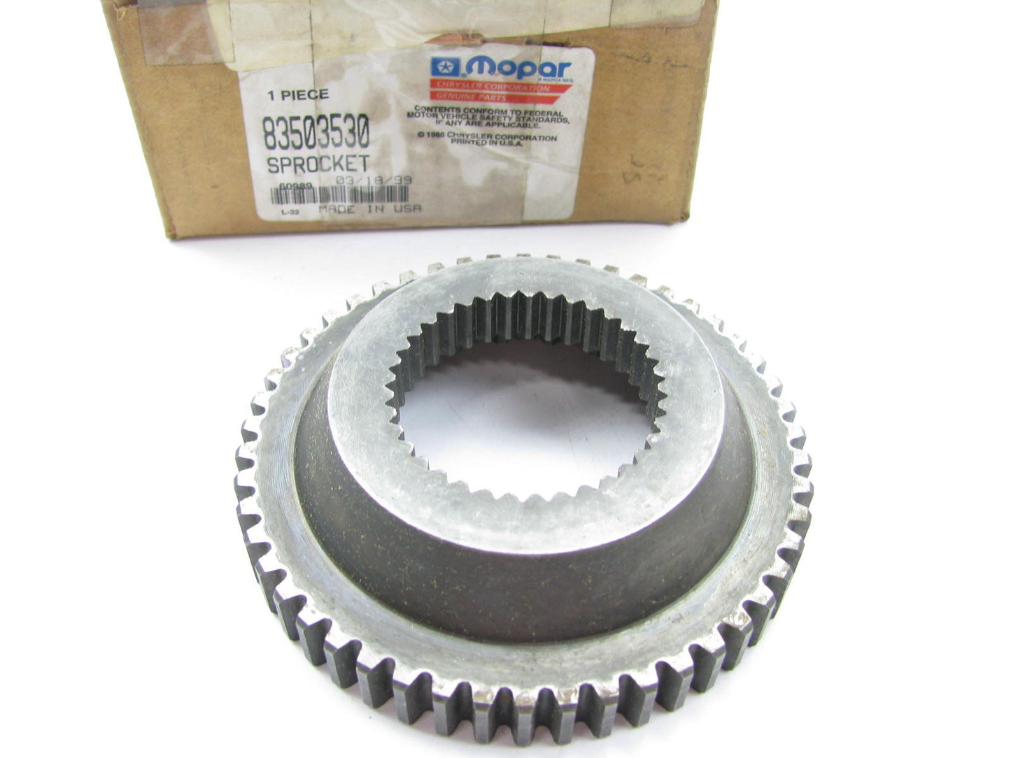 NEW - OEM 83503530 NP242 Transfer Differential Sprocket For 93-04 Grand Cherokee