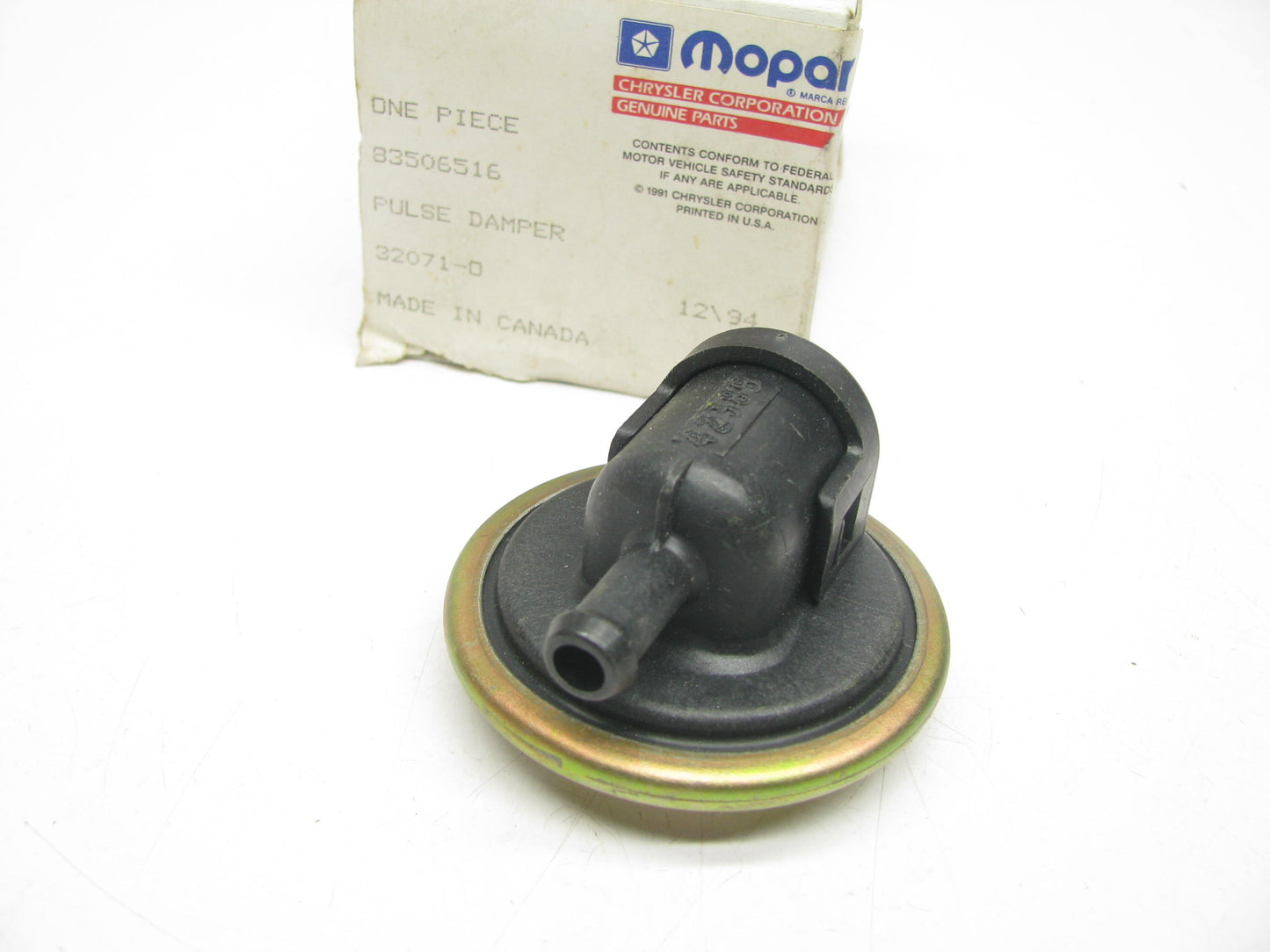 NEW GENUINE Fuel Pump Pulse Damper 83506516 OEM For 87-90 Jeep Cherokee 4.0L