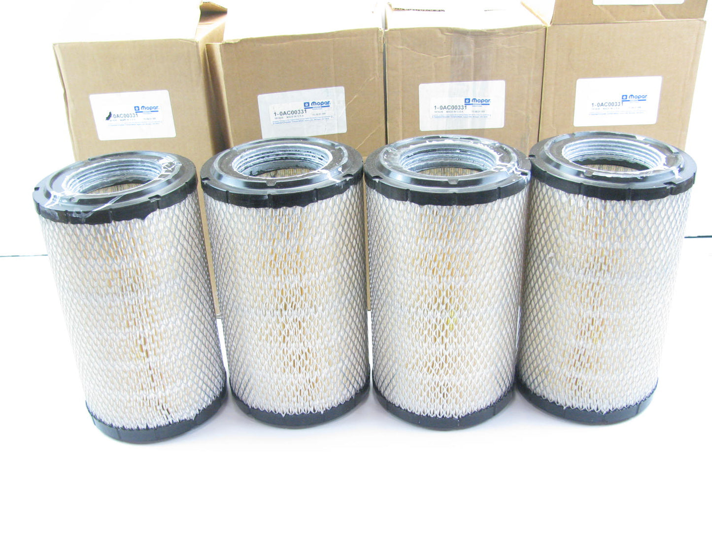 (4) AC00331 Air Filters 1997-2000 Chevy 4.3L V6 5.0L 5.7L 6.5L 7.4L V8 - TRUCKS