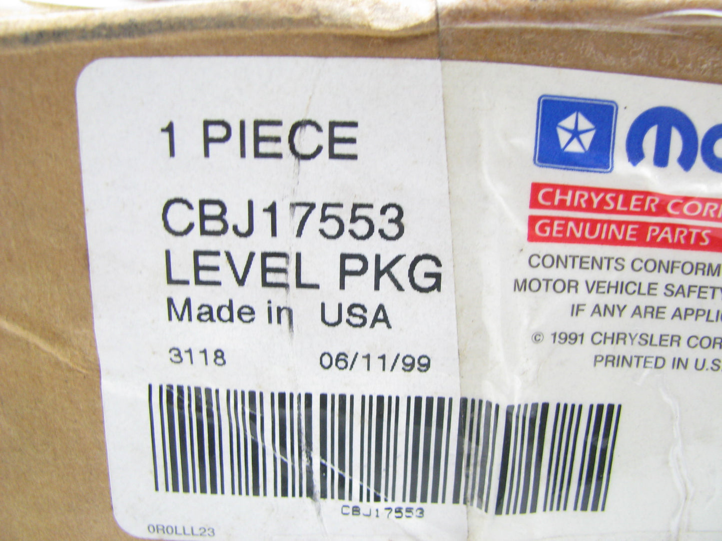 NEW OEM Mopar CBJ17553 Fuel Level Sender Gas Gauge Sending Unit