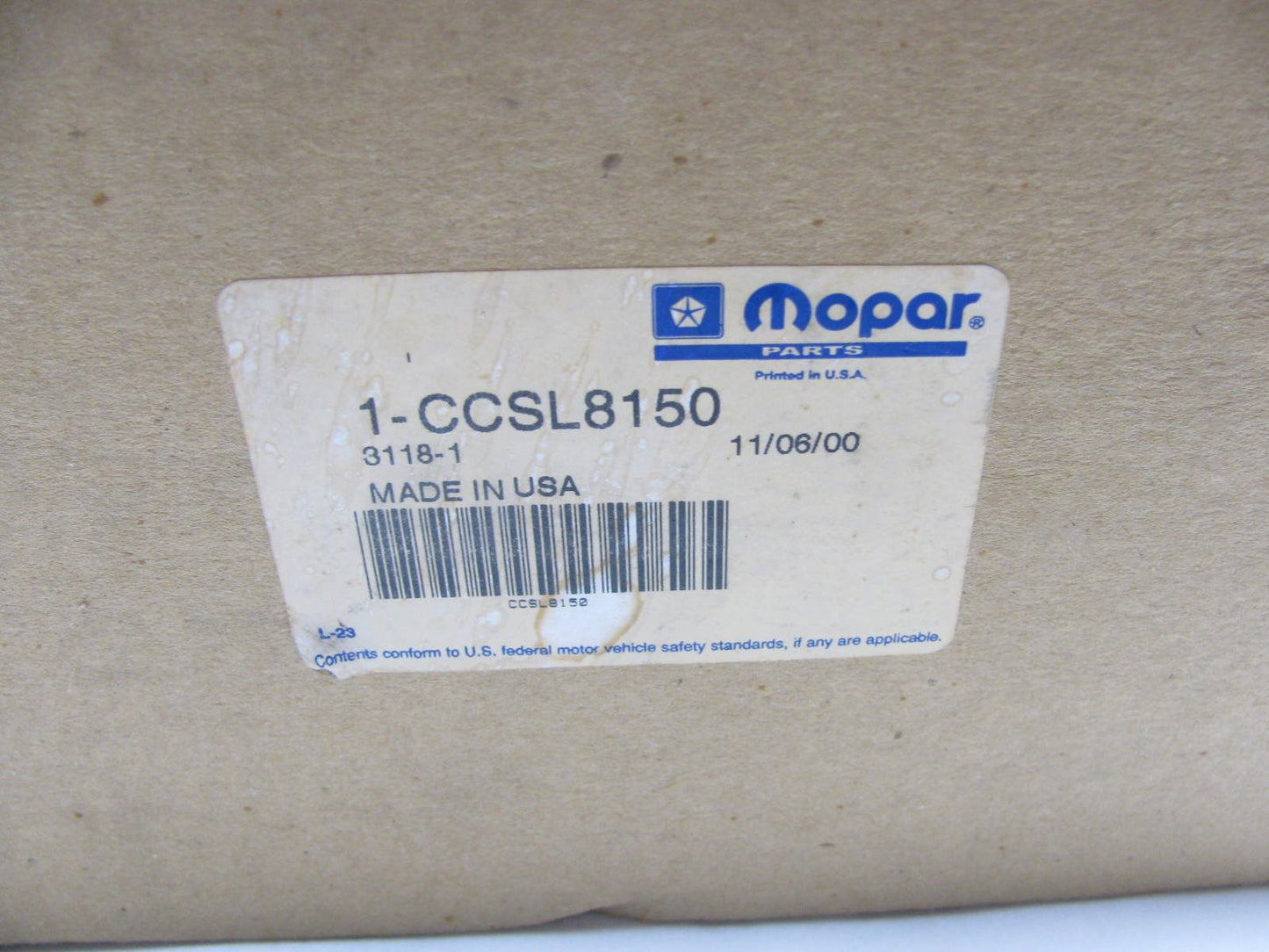 NEW - OEM CCSL8150 SRS Control Module For 1995-1997 Dodge Van P05014138AA