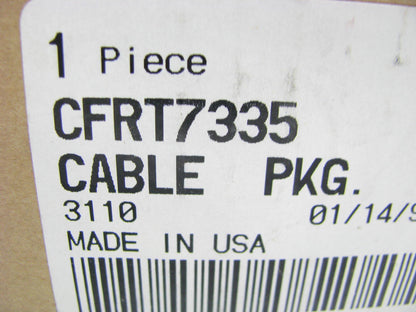 NEW - OEM CFRT7335 Shifter Interlock Cable Kit For 1984-1986 Cherokee Wagoneer