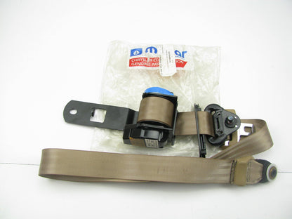 NEW - OEM GK39SK5 3rd Row Rear Safety Belt Retractor Assembly - Taupe