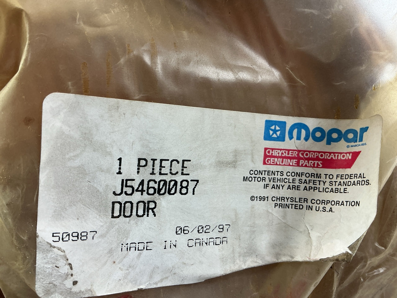(2) NOS OEM Mopar J5460087 Headlight Trim Ring Chrome Bezel For Jeep CJ CJ6 CJ7
