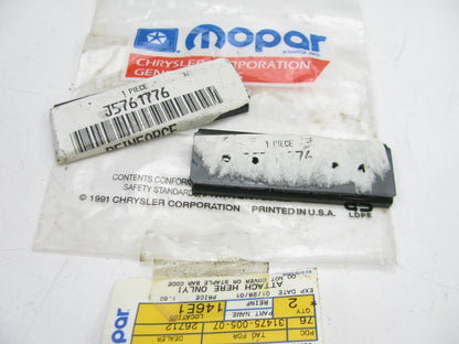 (2) OEM For Mopar Side View Mirror Reinforcment Brackets J5761776