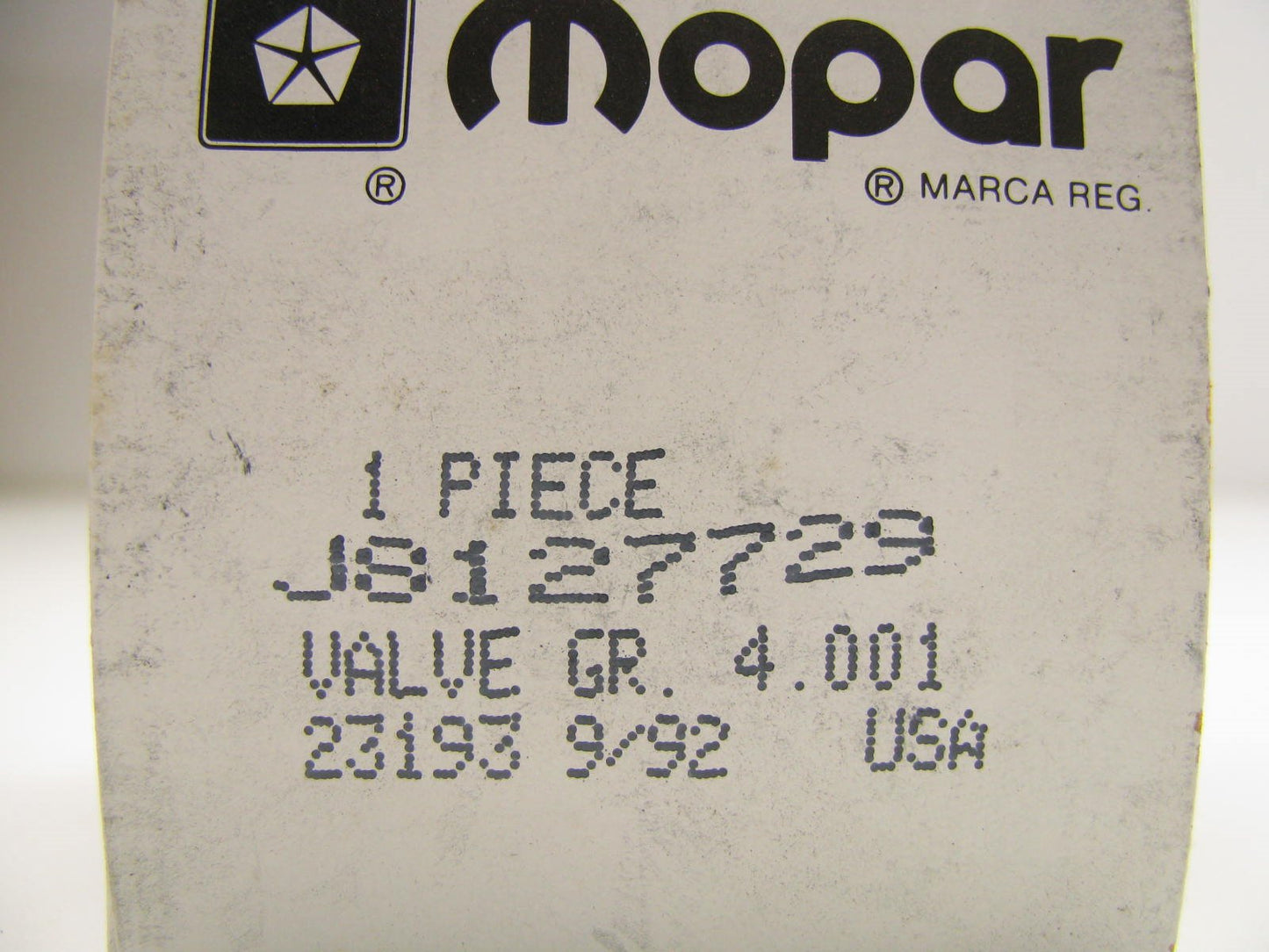 NOS Genuine OEM Mopar J8127729 BBD Carburetor Dashpot
