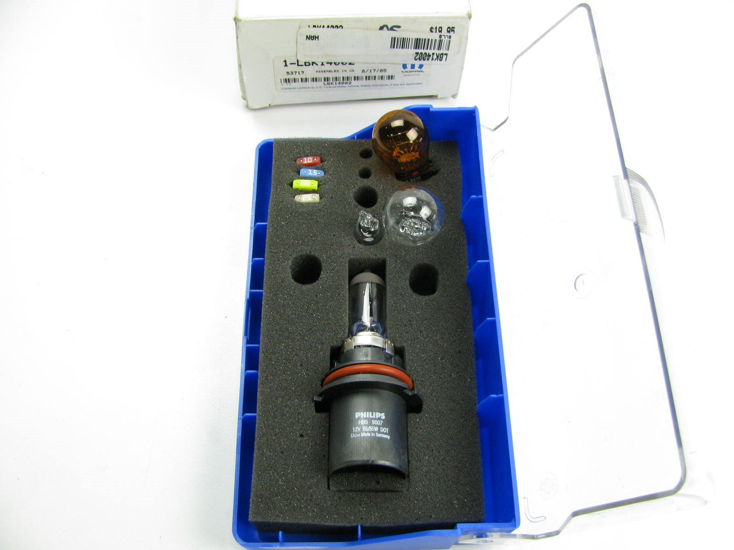 LBK14002 Spare Headlight Turn Signal Light Bulb Kit OEM For 01-06 Town & Country