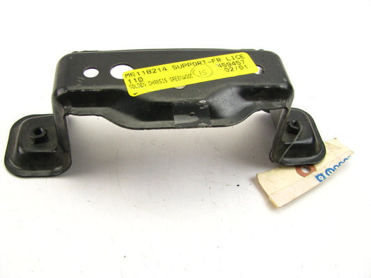 OEM  Front Bumper License Plate Holder Support Bracket MR118214