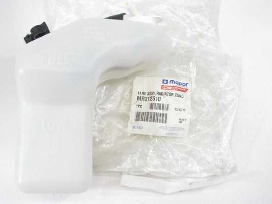 NEW GENUINE OEM Mopar MR212510 Radiator Coolant Overflow Reservoir Bottle