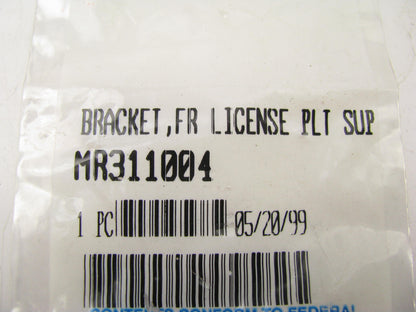 (2) OEM Mopar MR311004 Front License Plate Support Frame Mount Bracket