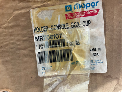 NOS OEM Mopar MR708107 Center Console Cup Holder Tray Pocket For 95-96 Sebring