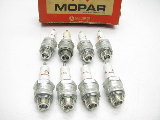 (x8)  P-3-3SA Copper Core Spark Plugs UJ-6, 102 / RJ6C, OEM For Mopar