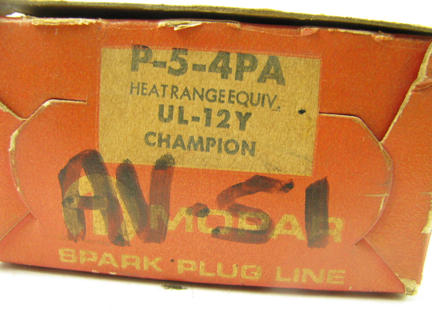 (x10) Vintage For MOPAR P-5-4PA / Champion UL12Y Spark Plugs