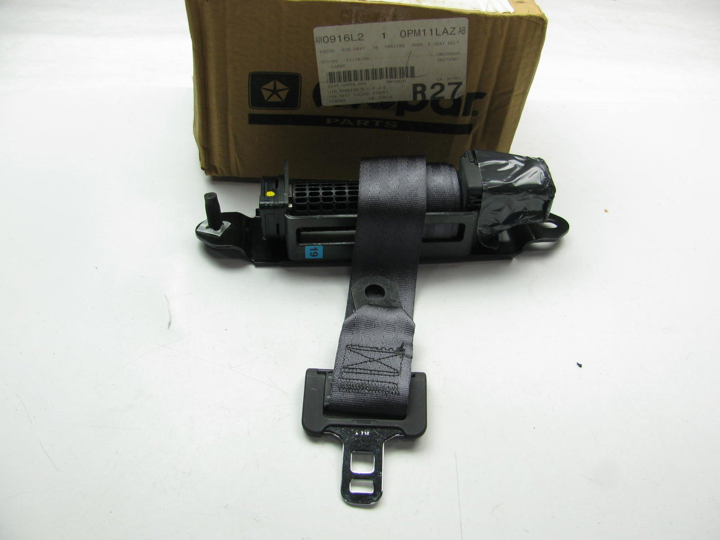 NEW Front Left Outer Seat Belt - 2-door Only - Agate Color Code For 1999 Dodge