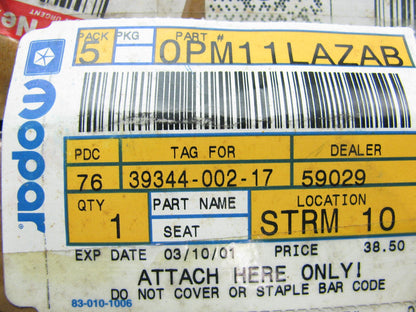 NEW Front Left Outer Seat Belt - 2-door Only - Agate Color Code For 1999 Dodge