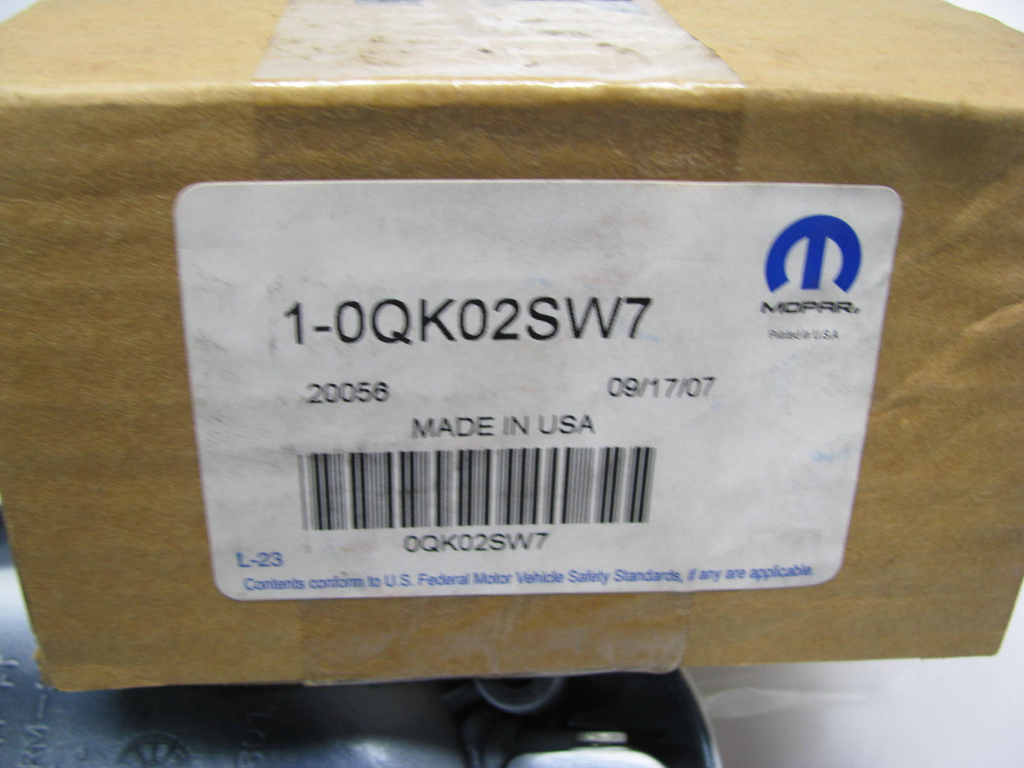 OEM Front Right Outside Door Handle QK02SW7 For 96-00 Caravan, Town & Country