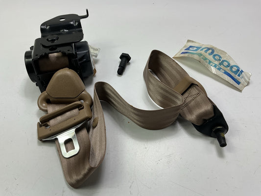 NOS OEM Mopar SL67RK5AA Rear Left Outer Seat Belt For 1999-2000 Chrysler Minivan