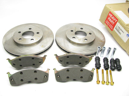 NEW - OEM Mopar VNS14259AC Front Disc Brake Pad & Rotor Kit