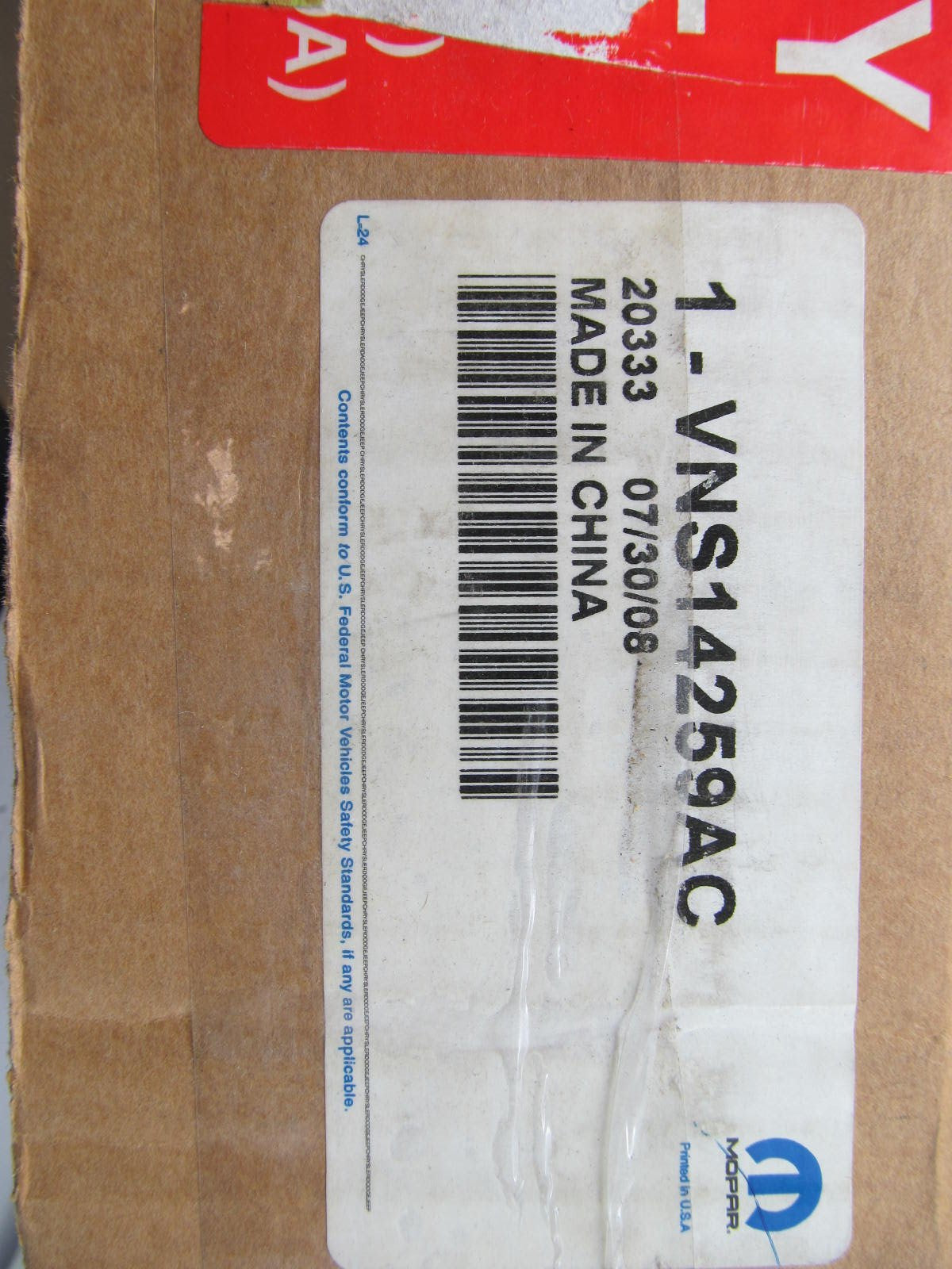 OEM Front Disc Brake Rotor - Pad Set VNS14259AC For Various  Chrysler  97-00