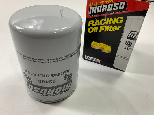 Moroso 22460 Long Chevy Race Filter Oil Filter, Canister, Screw-On, 5.25'' Tall