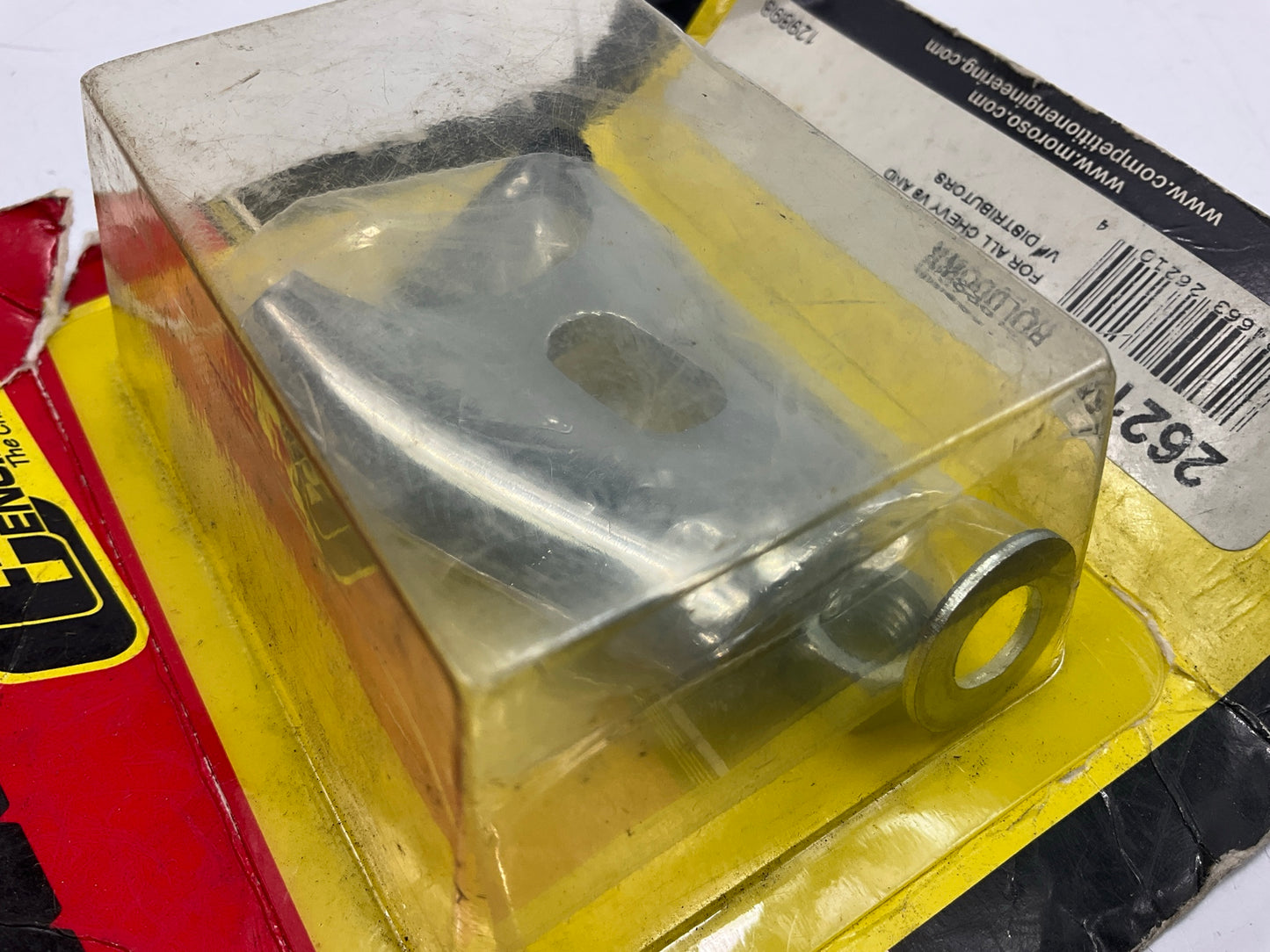 MOROSO 26210 Chrome Chevrolet Distributor Hold Down Clamp For HEI BBC And SBC