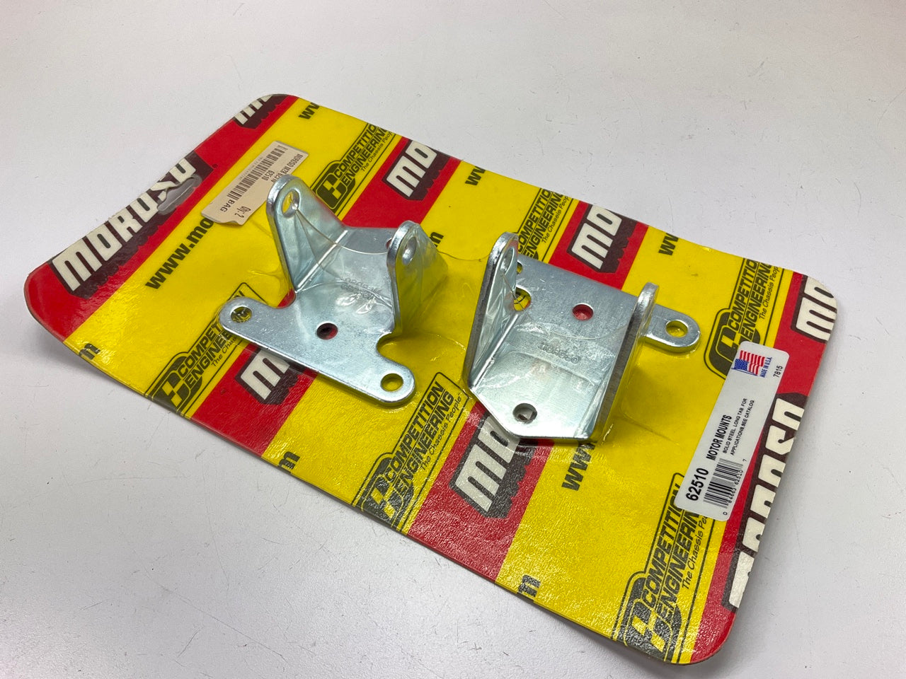 Moroso 62510 Steel Long Tab Engine Motor Mounts For Chevrolet SBC & BBC
