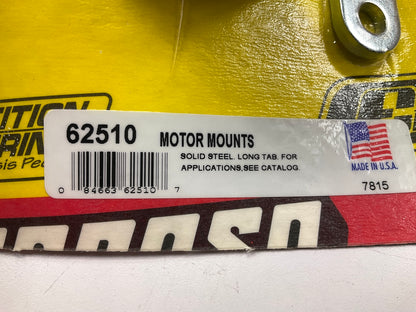 Moroso 62510 Steel Long Tab Engine Motor Mounts For Chevrolet SBC & BBC