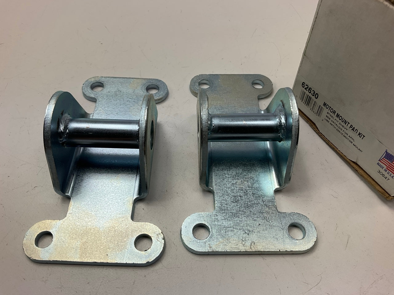 Moroso 62630 Solid Steel Frame Motor Mounts - SBC / BBC Chevy V8 Big Block