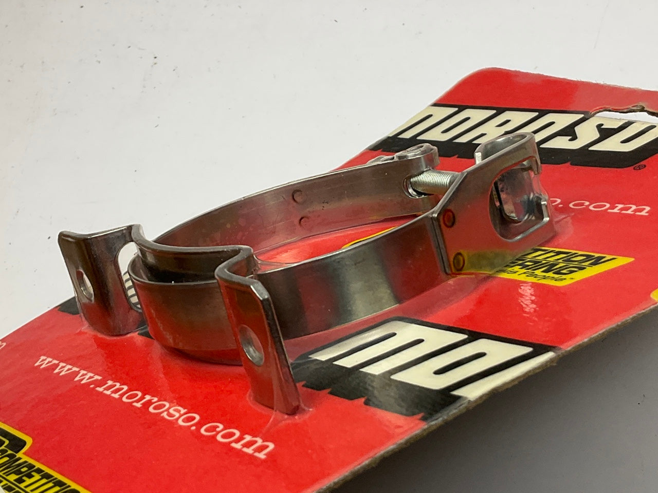Moroso 63401 Universal Tank Mounting Bracket, Overflow Tank, 3'' To 3.25''