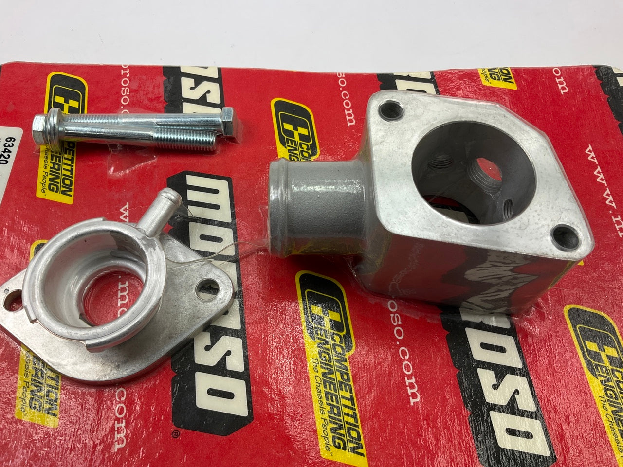 Moroso 63420 Engine Coolant Filler Neck Kit For SBC, BBC Big Small Block Chevy