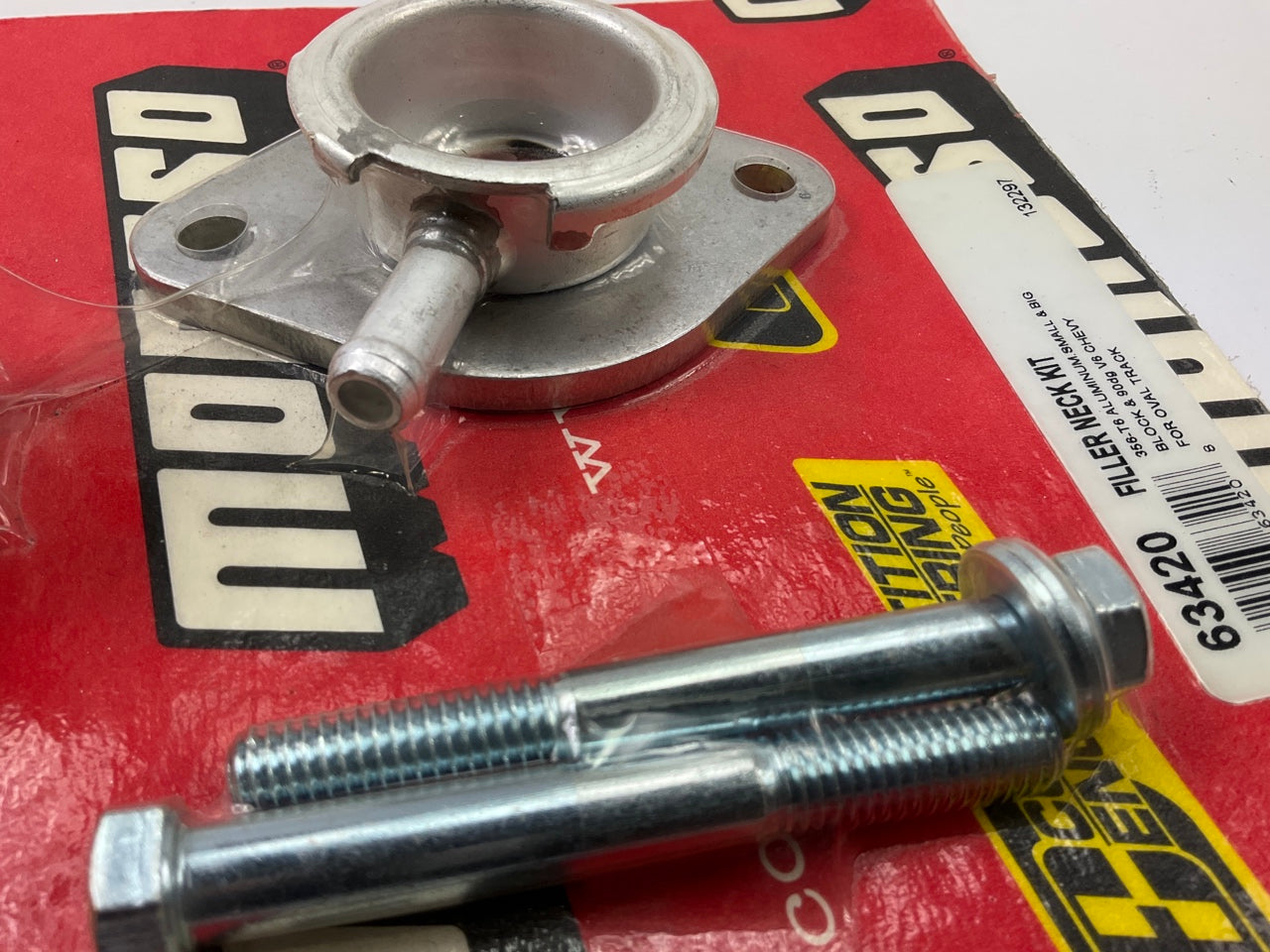 Moroso 63420 Engine Coolant Filler Neck Kit For SBC, BBC Big Small Block Chevy