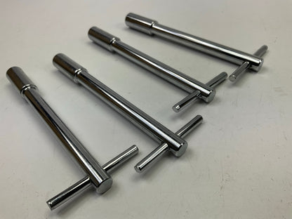 Moroso 68610 1/4''-20 X 1-3/8'' Chrome Extra Long Valve Cover Wing Nuts SBC Chevy