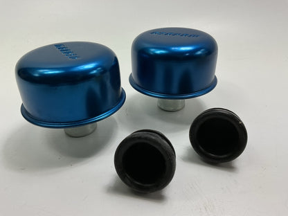 Moroso 68722 One-Piece Push-In Valve Cover Breathers For 1-1/4'' Valve Cover Hole