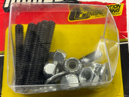Moroso 68820 SBC Valve Cover Stud Kit 1/4''-20 Thread, Set Of 8, 1.750'' Lock Nuts