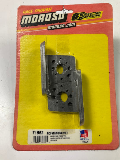 Moroso 71552 Quick Fastener Mounting Brackets - 90 Degree - 10 Pack