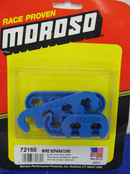 Moroso 72160 Universal 7-9mm Ignition Spark Plug Wire Separators SBC BBC SBF