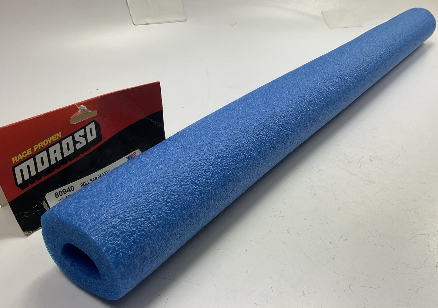 Moroso 80940 Rollbar Roll Bar Blue Padding , 1-5/8'' Hole, 7/16'' Offset, 3 Feet