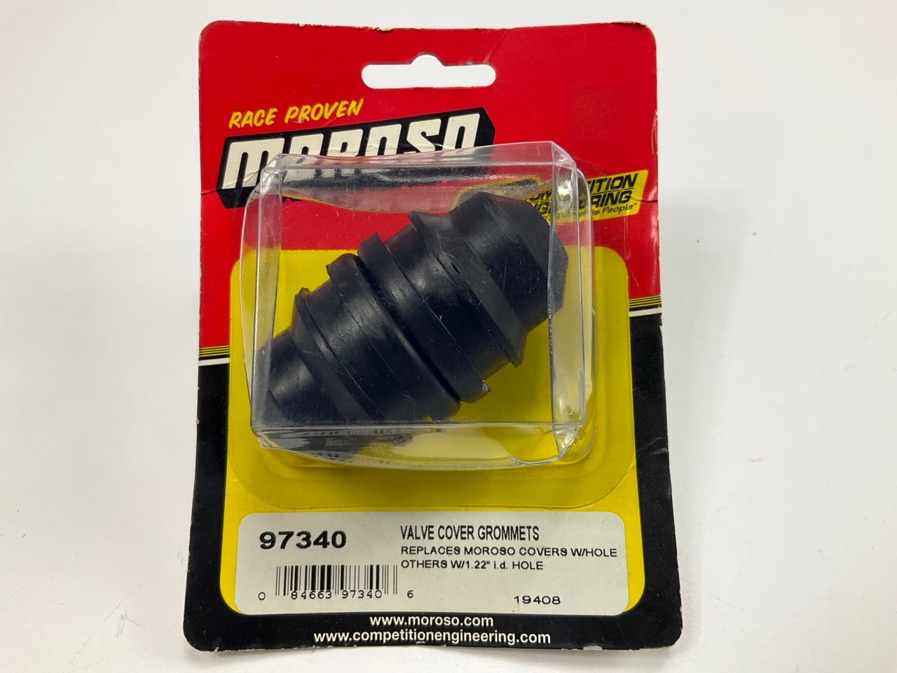 Moroso 97340 Engine Valve Cover Grommet Breather Grommets 1'' ID, 1.25'' OD