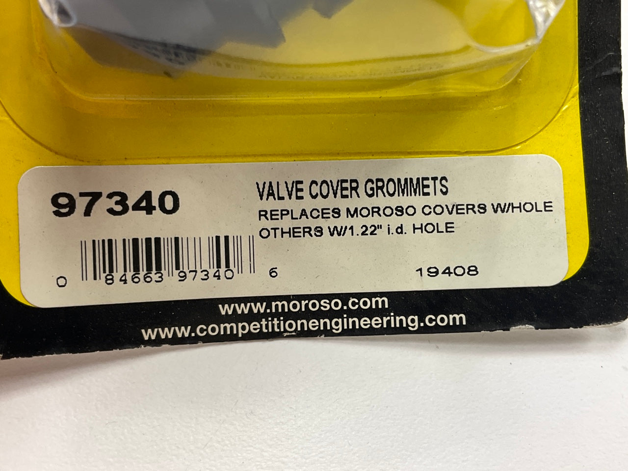 Moroso 97340 Engine Valve Cover Grommet Breather Grommets 1'' ID, 1.25'' OD