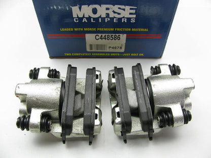 REMANUFACTURED Rear Brake Caliper Set - Loaded W/ Brake Pads - Morse C448586