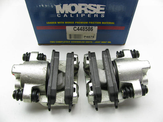 REMANUFACTURED Rear Brake Caliper Set - Loaded W/ Brake Pads - Morse C448586