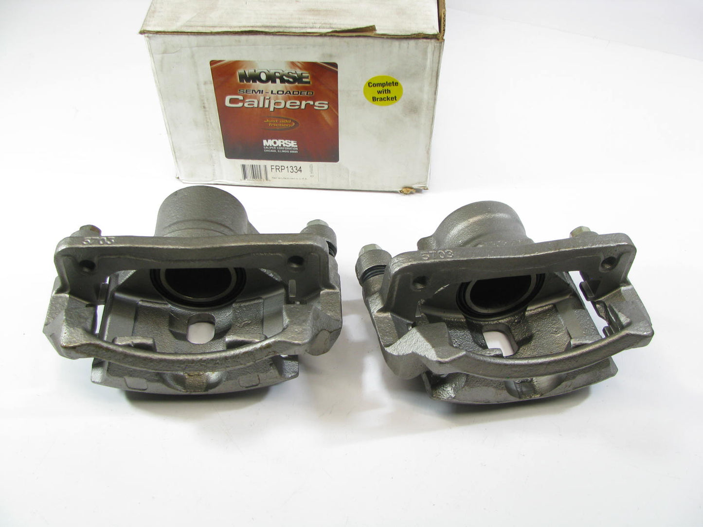 Morse FRP1334 Reman Front Brake Caliper Set 1990-97 Honda Accord 97-99 Acura CL