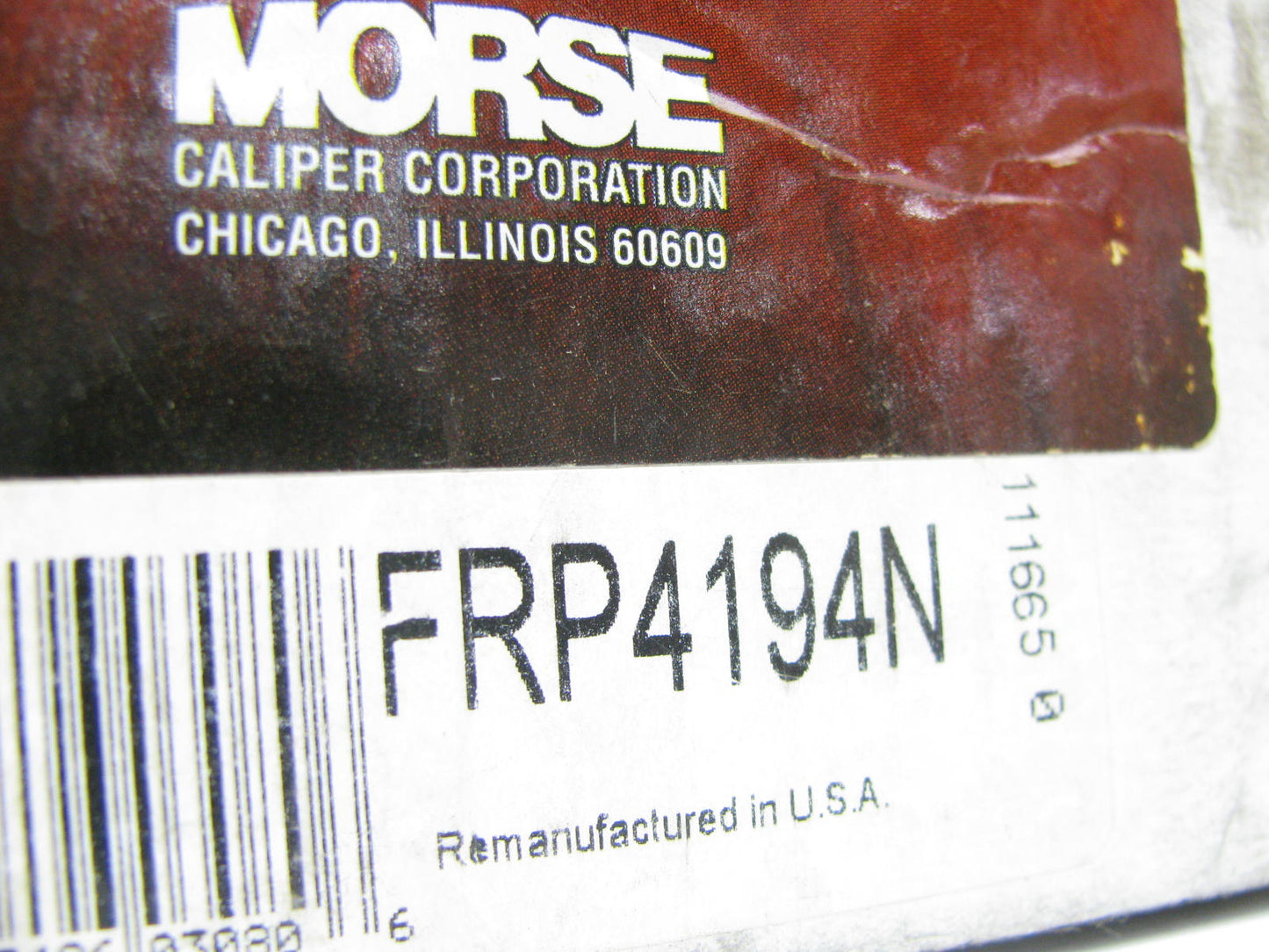 Morse FRP4194N Remanufactured Disc Brake Caliper Set - Front