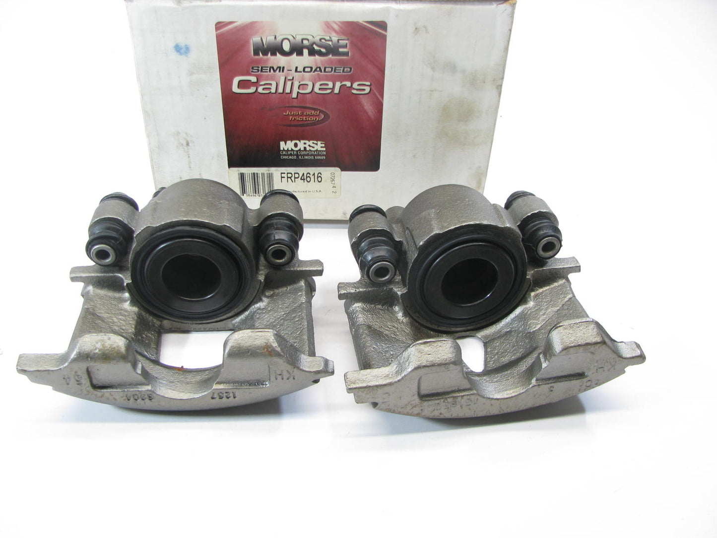 Morse FRP4616 Remanufactured Disc Brake Caliper Set - Front / Rear