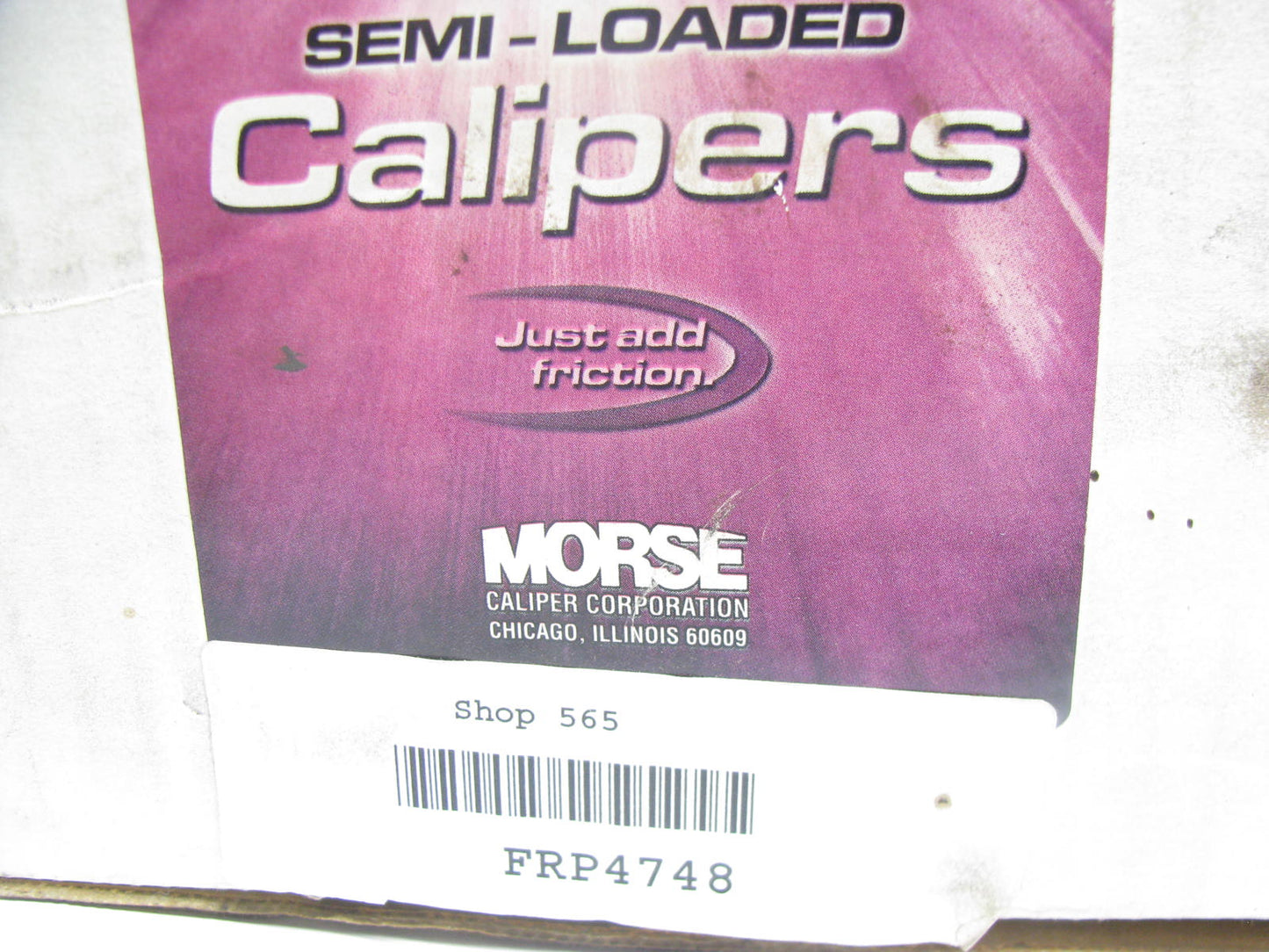 Morse FRP4748 Remanufactured Disc Brake Caliper Set - Rear