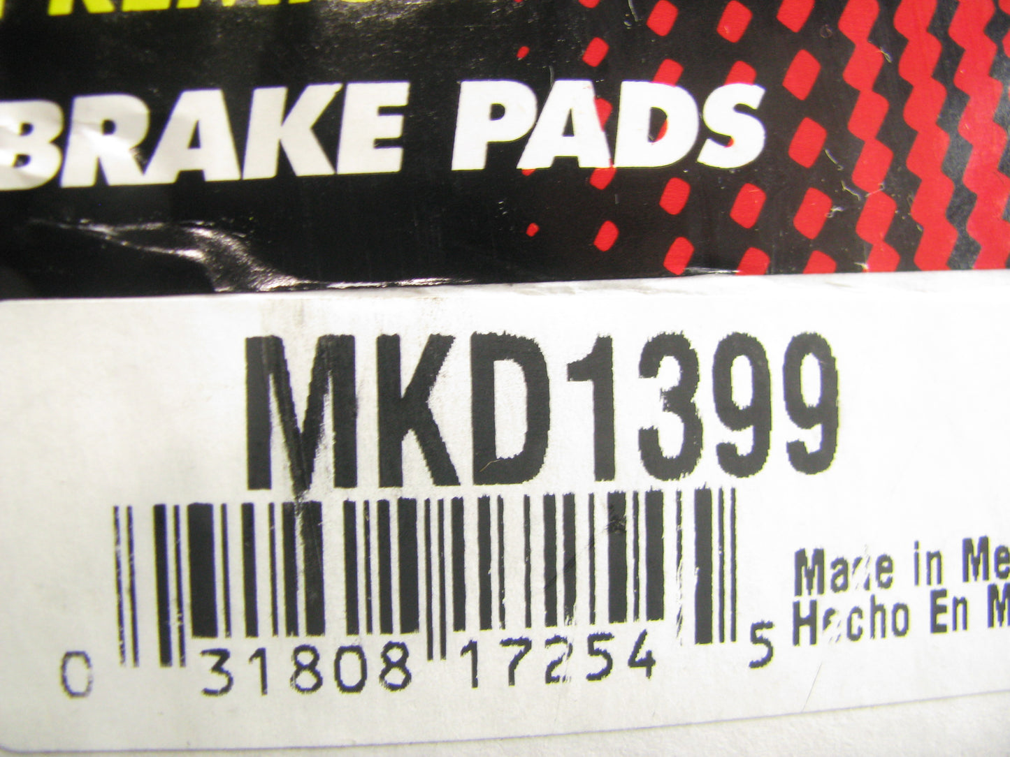 Morse MKD1399 Semi-Metallic Front Brake Pads For 2009-2014 Ram 2500, 3500